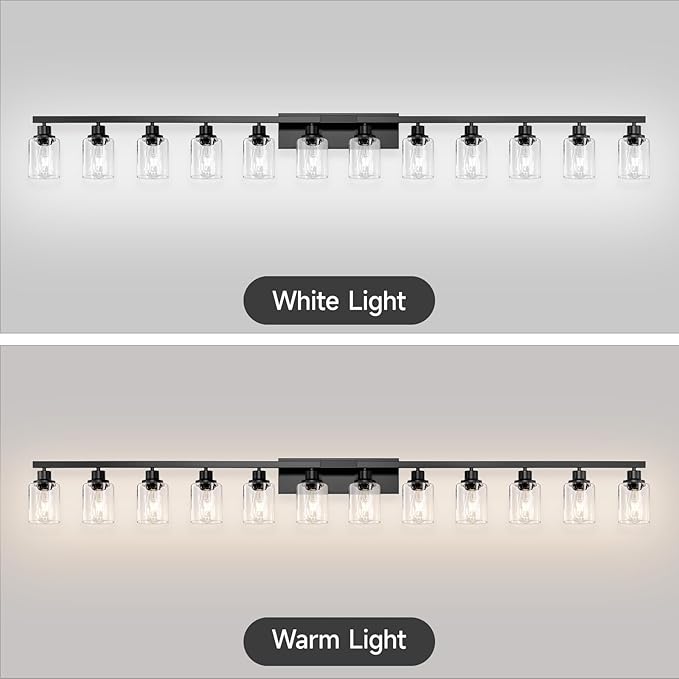 DIKAIDA 12 Light Bathroom Light Fixtures, Living Room - Image 8