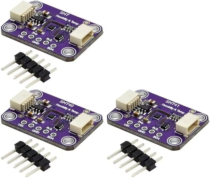 SHT40 SHT41 SHT45 Temperature and Humidity Sensor Module 3.3-5V I2C - Image 4