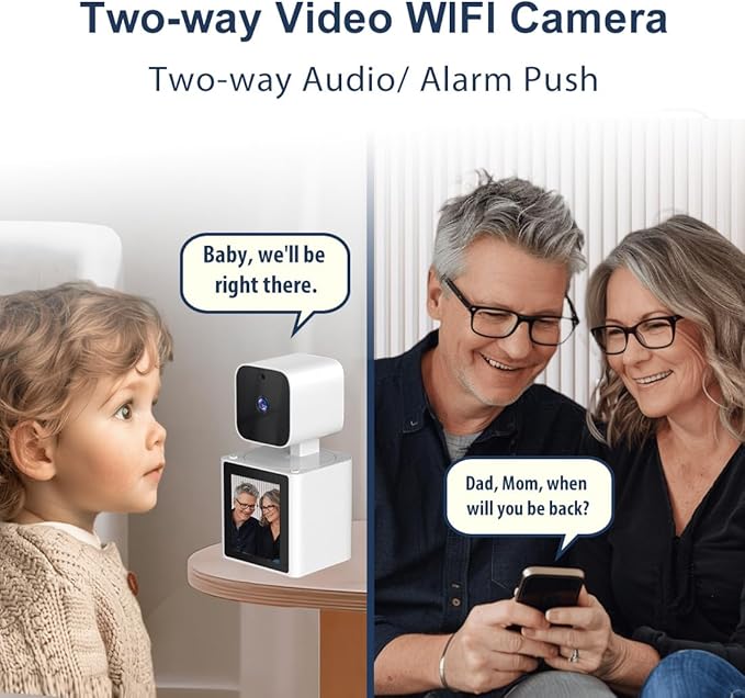 CIAJIE Home Security Camera Indoor, Pet Camera, 1080P Dog Camera - Image 5