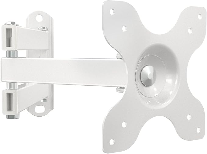 WALI TV Wall Mount Articulating LCD Monitor Full Motion 15 inch Extension Arm by WALI