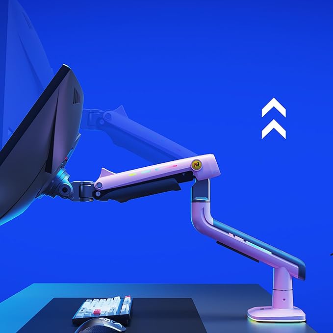 NB Gaming Monitor Arm or for 32 to 60 Inches Screen, Load up to 20 kg, VESA - Image 9
