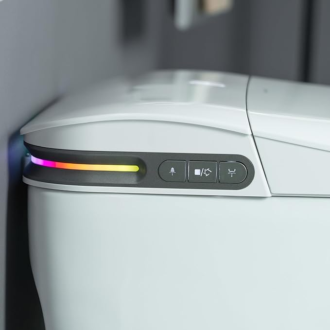WOODBRIDGE ADA Height Smart Toilet – Auto Lid Open/Close, Foot Sensor, Zero - Image 13