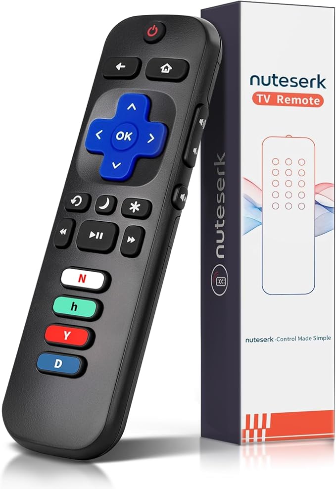 Replacement Remote Control for Roku TV – Compatible by nuteserk