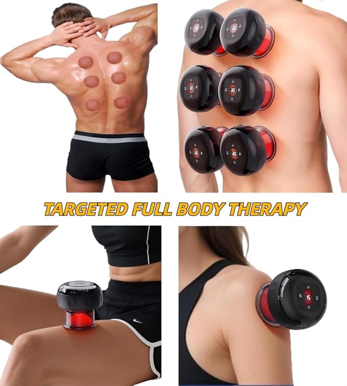 Portable Electric Cupping Massage Therapy Set - Image 4