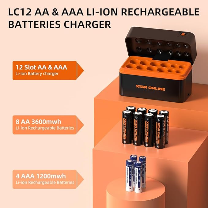 XTAR aa Rechargeable Batteries - Image 2