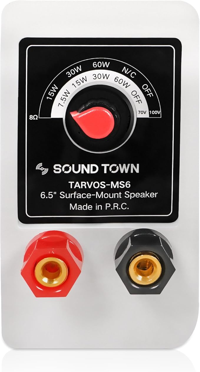 Sound Town Commercial Restaurant Bluetooth Amplifier + Surface-Mount Speaker Set - Image 7