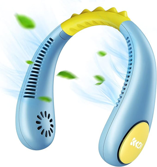 Kids Neck Fan, Portable Bladeless Fans by Kkdi