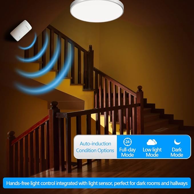 Souphran Plug-in Wireless Motion Activated Light Control, No Wiring, Adjustable - Image 4
