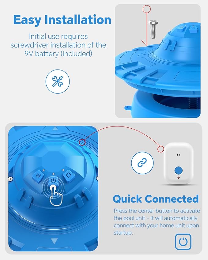 Pool Alarm, Floating Pool Safety Alarms - Image 3