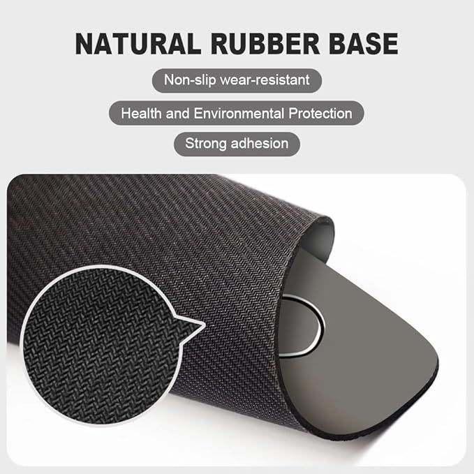 Cat Square Mouse pad, Waterproof, Anti Slip Rubber Base, Computer Mouse pad - Image 4