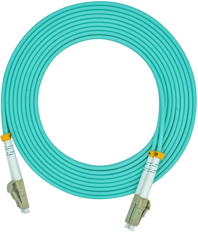 Jeirdus 20Meters 65ft LC to LC Duplex 50/125 10G OM3 Multi-Mode Fiber Optic by Jeirdus