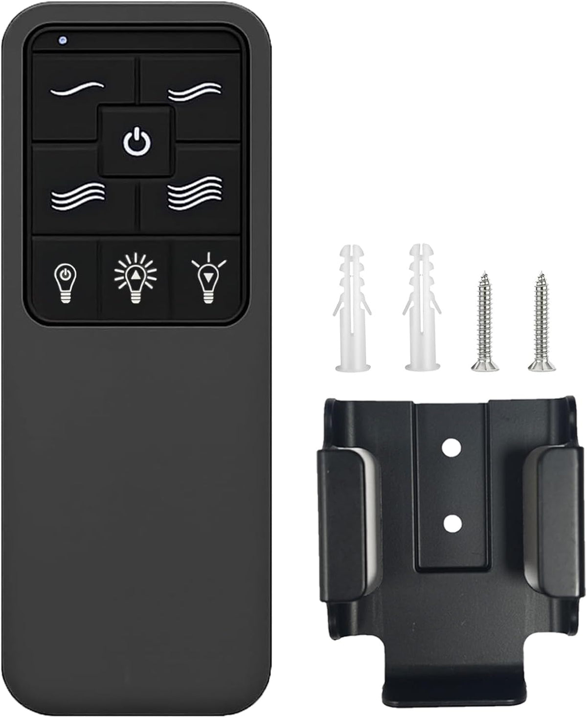 Replacement Remote for Westinghouse 7787900, 4-Speed Black Ceiling Fan Remote