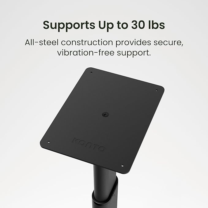 Kanto SPH Universal Height Adjustable Floor Speaker Stands - Image 4