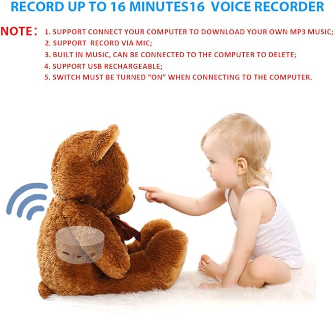 JRGKJCP 16 Minutes Voice Recorder, Record Custom Message - Image 7