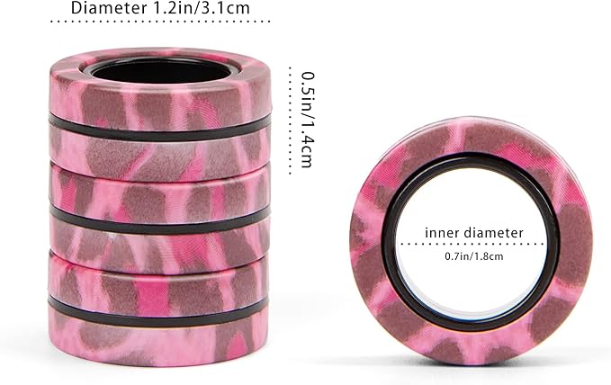 3PCS Magnetic Rings Fidget Toy Set, Adult Fidget Magnets Spinner Rings - Image 4