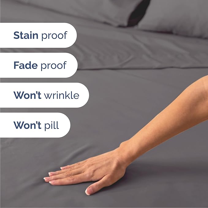 Cal King Size 4 Piece Sheet Set - Image 5