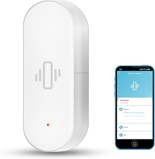 Smart Vibration Sensor: Wireless Glass Break Detector, WiFi Door Sensor by SENCKIT
