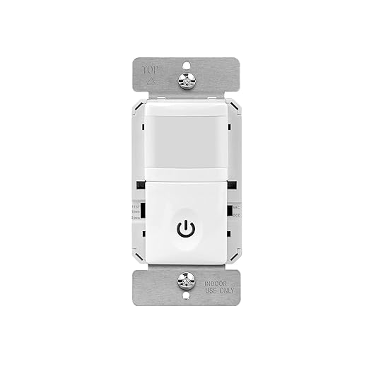 ENERLITES PIR Motion Occupancy Vacancy Motion Sensor Light Switch, Motion by Enerlites