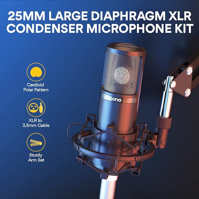 MAONO Podcast Equipment Bundle Audio mixer All-in-One Podcast Production Studio - Image 2