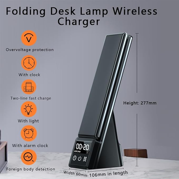 IHAO 6in1 Multifunctional Foldable LED Desk Lamp - Image 7
