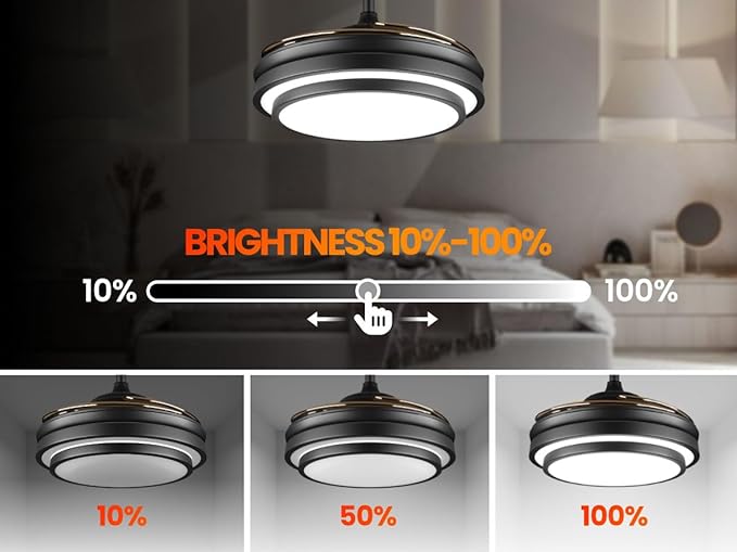 48 Inch Retractable Ceiling Fan - Image 5