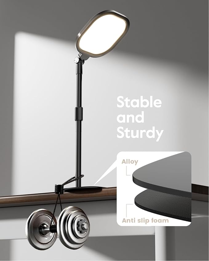 Video Conference Lighting for Zoom Meeting, Ring Light for Desk - Image 7