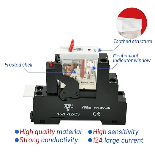12 Amp Power Relay Switch Electromagnetic - Image 7