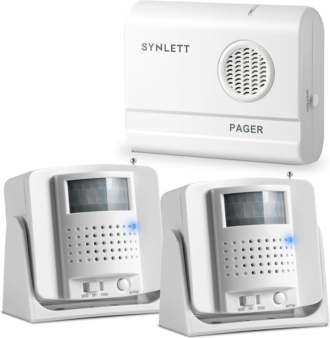 SYNLETT Bed Alarm Caregiver Pager by SYNLETT