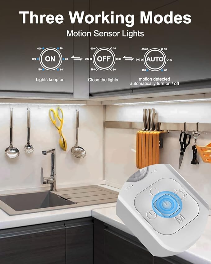 Feuymoent Motion Sensor LED Strip Light - Image 5