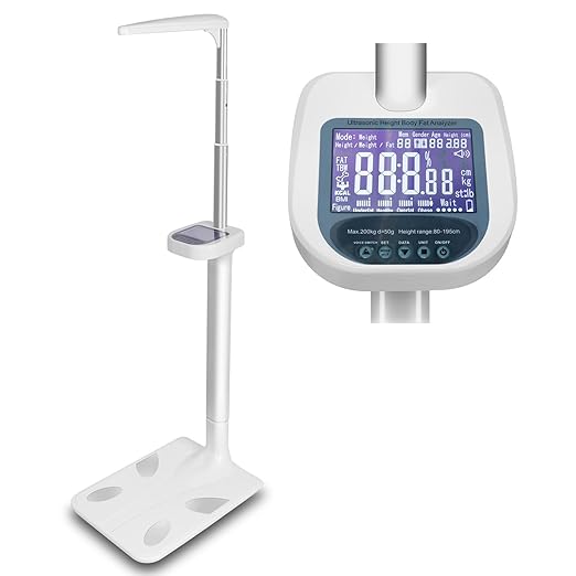 Ultrasonic Digital Physician Scale, 440lb/200kg Height and Weight Scale by Unknown