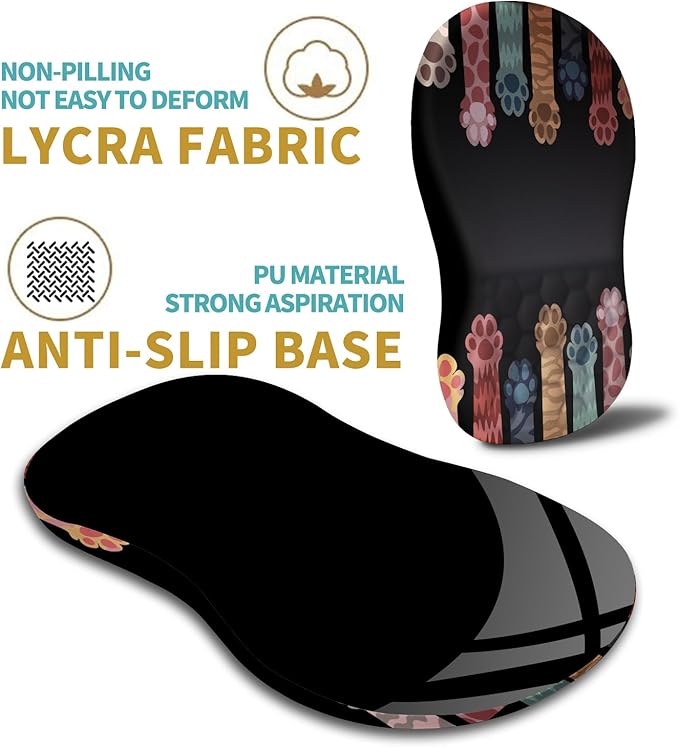 Hokafenle Ergonomic Mouse Pad Wrist Support - Image 6