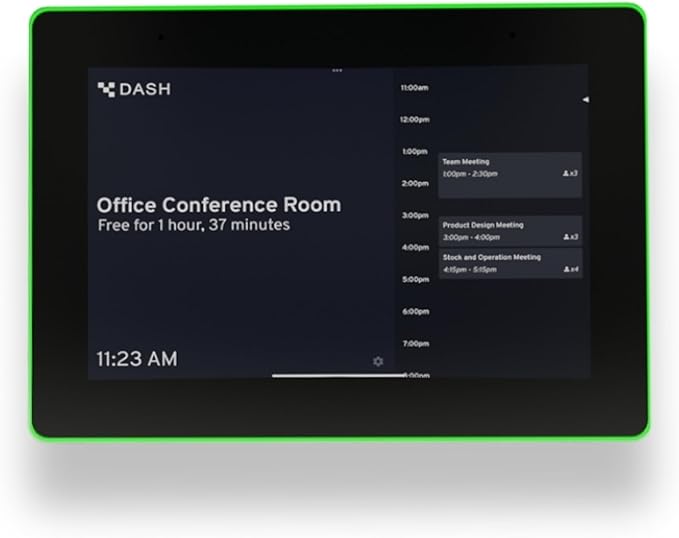 PoE Texas 8" Conference Room Scheduler by PoETexas