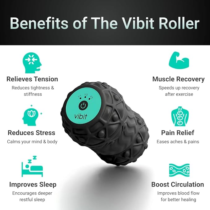 Vibit - Vibrating Massager for Plantar Fasciitis, Pain Relief and Sciatica - Image 2