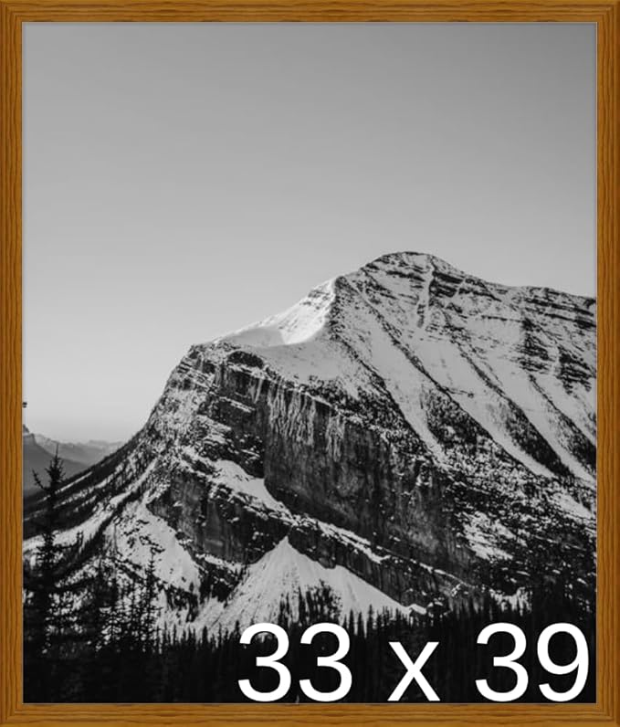 Frame It Easy 33 x 39 Hazel Wood Frame by FrameItEasy
