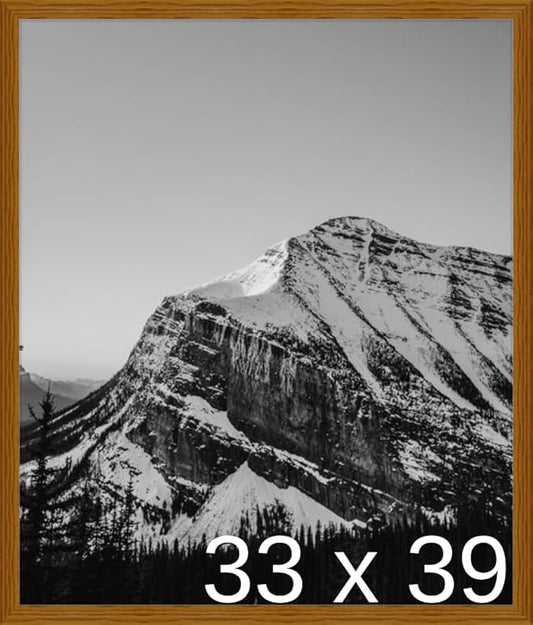 Frame It Easy 33 x 39 Hazel Wood Frame by FrameItEasy