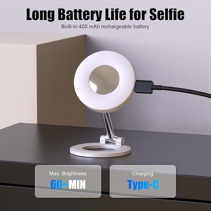 Magnetic Selfie Light, Phone Light Compatible - Image 7