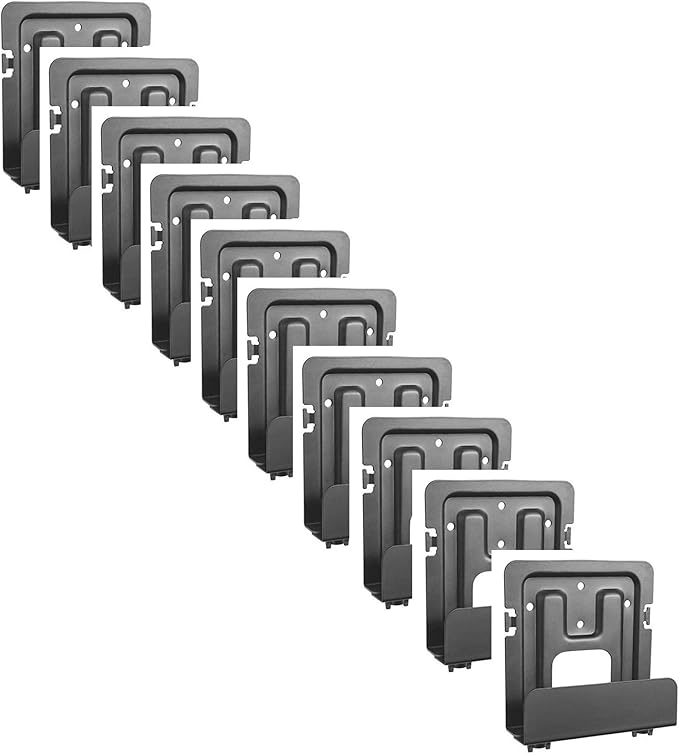 Mount Plus MP-06-02 10 Pack Cable Box Mount and Modem Mount by MountPlusForHomeOffice