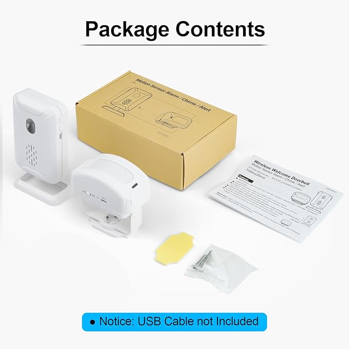 Greencycle Motion Sensor Doorbell, Door Chime - Image 9