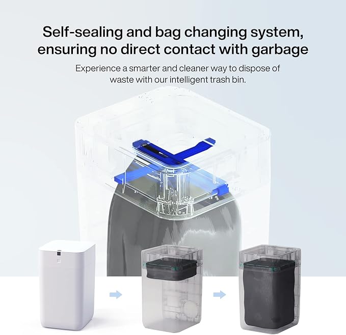 Airdeer Automatic Trash Can, 4 Gallon Self Sealing and Self-Changing Smart - Image 3
