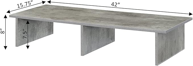 Convenience Concepts Designs2Go Wide TV Riser 42", - Image 4
