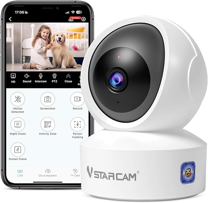 VSTARCAM 3MP Pet Camera Indoor by VSTARCAM