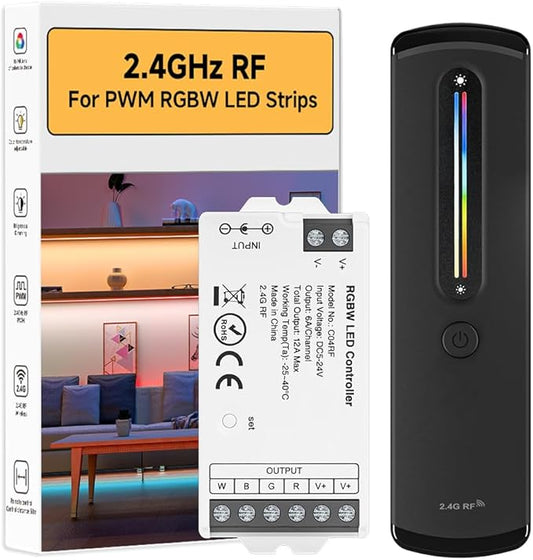 BTF-LIGHTING RC09RFB & C04RF RF 2.4GHz Wireless Tuya Controller Kit Magnetic by BTF-LIGHTING