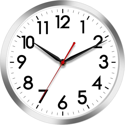 AKCISOT Wall Clock 14 Inch Large Silent Wall Clocks Battery Operated by Akcisot