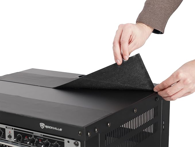 Rockville RR20U 20U Live Sound/Recording Studio Rack Case - Image 6