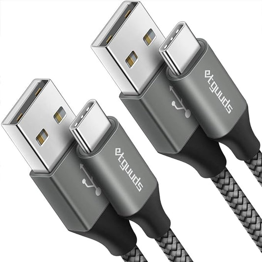 etguuds USB A to USB C Cable 4ft, 3A Fast Charging Type C Charger Cord by etguuds