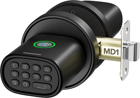 ThorBolt Fingerprint Door Knob, Keyless Door Knob by ThorBolt