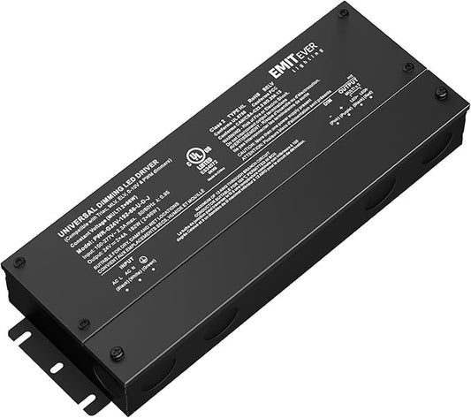 EMITEVER 192W Dimmable LED Driver, 24V 5-in-1 Dimmable Power Supply, 2-Channels by EMITEVER