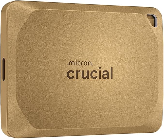 Crucial X10 Pro 2TB Portable SSD, 100MB/s Read, 2000MB/s Write, USB 3.2 USB-C by Crucial