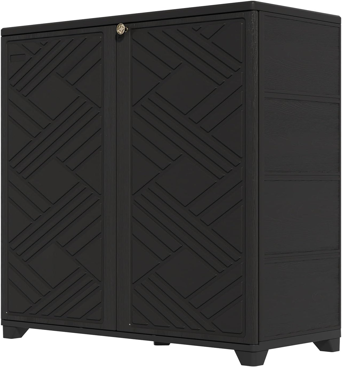 homspark indoor/outdoor storage cabinet with doors and 1, main product view
