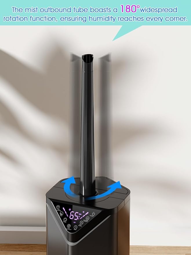 5Gal Humidifiers for Bedroom Large Room 2800 sq ft, 19L Quiet Humidifiers for - Image 3